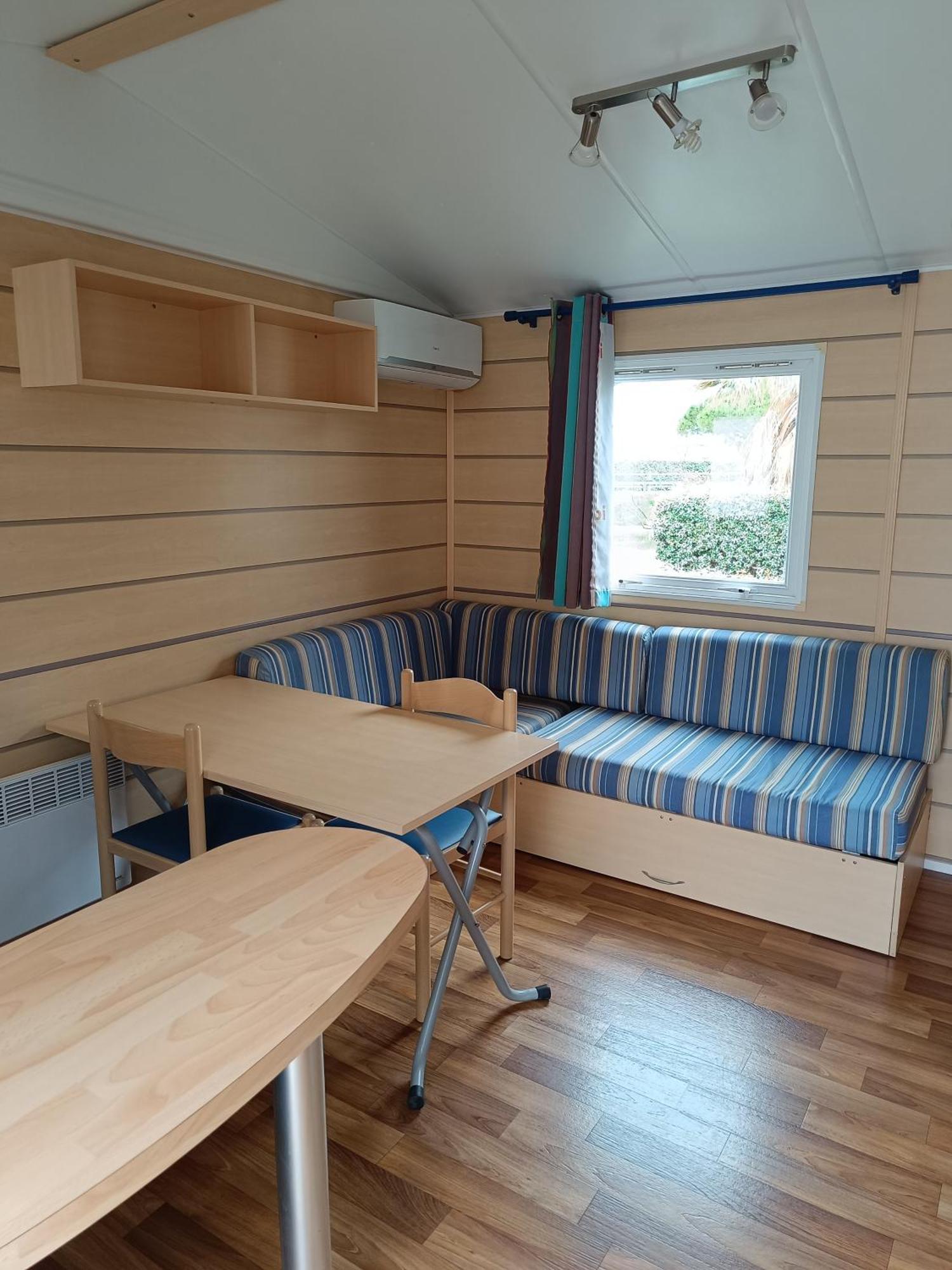 Mobil Home Lucky Climatise Camping Novela Port La Nouvelle Extérieur photo